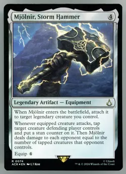 Mjolnir, Storm Hammer Universes Beyond: Assassin's Creed Foil - Image 1