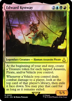 Edward Kenway M Universes Beyond: Assassin's Creed 53 NM FOIL - Image 1