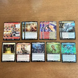 Magic The Gathering Spider-Man 13 Card Lot Anti Venom Kraven Mysterio JJJ - Image 1