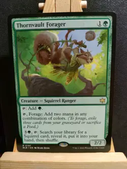 Thornvault Forager - Bloomburrow - Rare - NM (see pics) MTG - Image 1