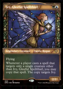 Ivy, Gleeful Spellthief (Showcase) Dominaria United #300 Rare - Image 1