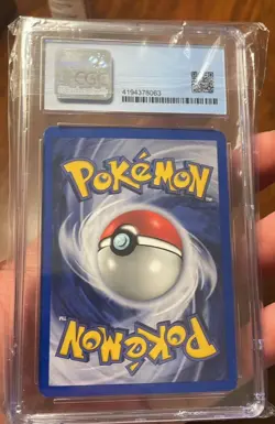 2000 BLAINE'S MOLTRES HOLO RARE GYM HEROES POKEMON TCG CGC 8.5 MINT #1/132 - Image 2