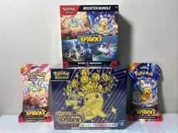 Pokemon TCG Scarlet & Violet Surging Sparks Lot of Four Item As Pictured! New - Image 2