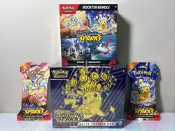 Pokemon TCG Scarlet & Violet Surging Sparks Lot of Four Item As Pictured! New - Image 3