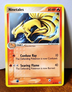 POKEMON NINETALES 38/106 UNCOMMON EX EMERALD NM NEAR MINT - Image 1