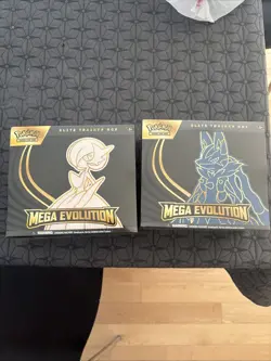 Pokemon Mega Evolution Elite Trainer Box ETB Set of 2 New Sealed - Image 1