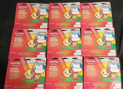9 Sets! Pokemon- Snorlax, Morpeko & Applin, 2 Booster Packs And Coin In Each 820650809842 - Image 2