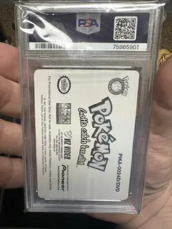 2000 Pokemon Pioneer LENTICULAR PROMO Into The Arena Charizard vintage PSA 9 - Image 2