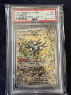 Magneton 159 Pokemon Center Scarlet & Violet Promo PSA 10 - Image 1