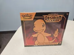SEALED Brand NEW Obsidian Flames ETB Pokemon Scarlett & Violet Elite Trainer Box - Image 1