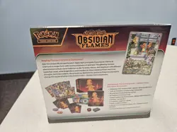 SEALED Brand NEW Obsidian Flames ETB Pokemon Scarlett & Violet Elite Trainer Box - Image 2