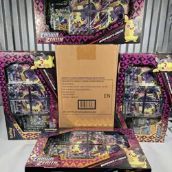 Pokemon TCG Crown Zenith Morpeko V-Union Premium Playmat Collection LOT OF 10! 820650851919 - Image 1