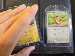 Pikachu Eevee 025/165 133/165 Pokemon Together 151 Poke Post Promo Sealed - Image 2