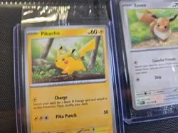 Pikachu Eevee 025/165 133/165 Pokemon Together 151 Poke Post Promo Sealed - Image 4