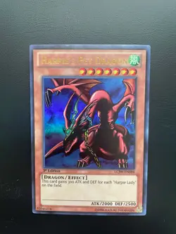 Yugioh Harpie's Pet Dragon LCJW-EN086 1st Edition Ultra Rare LP/MP - Image 1