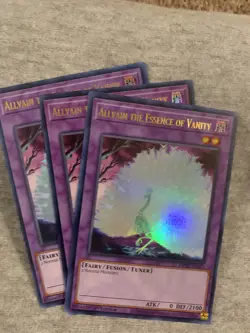 X3 Allvain the Essence of Vanity MP22-EN145 - Tin of the Pharoah Gods Yugioh X3 - Image 1