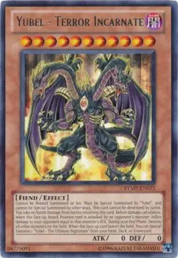 Yubel - Terror Incarnate - RYMP-EN071 - Rare - Unlimited Edition x1 Lightly Play - Image 1