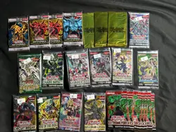 25 Yugioh Booster Packs Sealed (War Of The Giants, Rise Of The Duelist, Gold) - Image 1