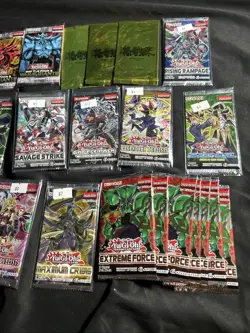 25 Yugioh Booster Packs Sealed (War Of The Giants, Rise Of The Duelist, Gold) - Image 3
