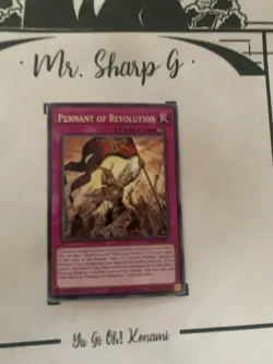 PENNANT OF REVOLUTION - 1st EDITION LED8-EN027 ENGLISH Yu-Gi-Oh! CARD RARE 2021 - Image 2