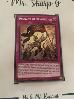 PENNANT OF REVOLUTION - 1st EDITION LED8-EN027 ENGLISH Yu-Gi-Oh! CARD RARE 2021 - Image 4
