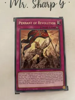 PENNANT OF REVOLUTION - 1st EDITION LED8-EN027 ENGLISH Yu-Gi-Oh! CARD RARE 2021 - Image 5