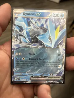 Pokemon TCG Kyurem EX Black Bolt Sv: Black Bolt Card 028/086 NM Condition - Image 1