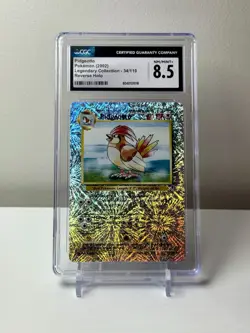 Pidgeotto 34/110 CGC 8.5 Legendary Collection Reverse Holo Pokemon Card 2002 - Image 1