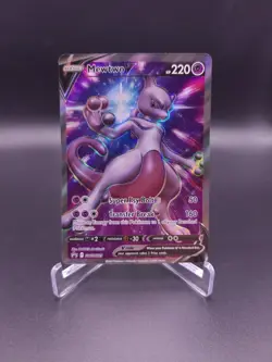 Pokemon Card TCG - Mewtwo V SWSH229 Black Star Promo Sword & Shield Promos NM - Image 1