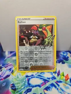 Raihan - 140/159 - Pokemon Crown Zenith Sword & Shield Reverse Holo Rare Card - Image 1