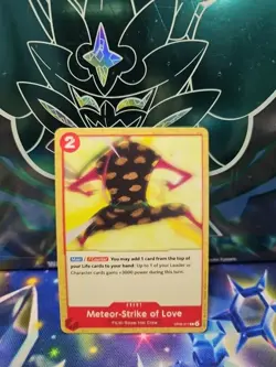 Meteor-Strike of Love OP06-017 C - One Piece Card Game - Image 1
