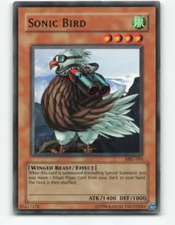 Sonic Bird MRL-093 YuGiOh Card - Image 1