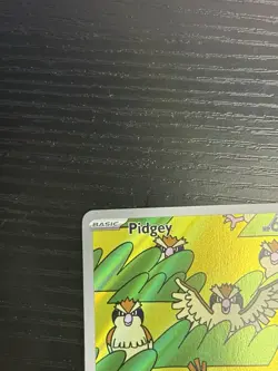 Pokemon TCG Pidgey 207/197 SV03: Obsidian Flames Full Art Card Nintendo 2023 LP - Image 3