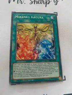 MIKANKO KAGURA - 1st EDITION AMDE-EN034 ENGLISH Yu-Gi-Oh! CARD RARE KONAMI - Image 4