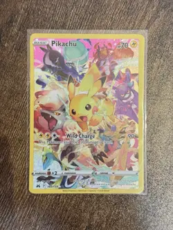 Pokemon Pikachu TCG Crown Zenith Holo Full Art Secret Rare Card PSA 10 160/159 - Image 1