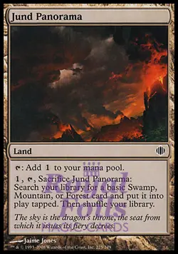 Jund Panorama 1x FOIL ALA MTG Shards of Alara Common NM land - Image 1