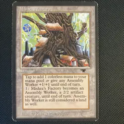 English - MTG Mishra’s Factory (Spring) - MP - Antiquities - Image 1