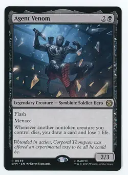 Agent Venom #0049 MTG Marvel's Spider-Man Magic The Gathering - Image 1