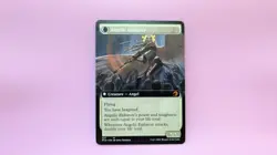 MTG Enduring Angel Angelic Enforcer Innistrad Midnight Hunt Mythic Extended Art - Image 2