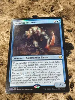 AMPHIN MUTINEER Magic MTG Commander Legends Foil - Image 1