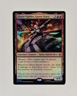 Ghost-Spider, Gwen Stacy Marvel's Spider-Man: Eternal-Legal Foil MTG - Image 1