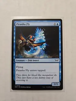 Piranha Fly - Duskmourn - LP - MTG Magic - Common - Creature - Image 1