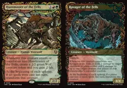 Huntmaster of the Fells // Ravager of the Fells - Foil Showcase INR NM MTG - Image 1