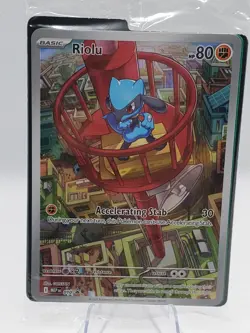 Sealed Riolu Mega Evolution Promo MEP10 Black Star Lucario Etb Pokemon TCG - Image 1
