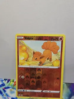 Pokemon - Vulpix - 028/264 - REVERSE HOLO - FUSION STRIKE -NM/M -New - Image 1