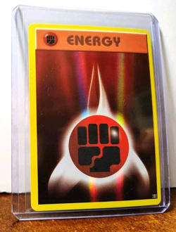 POKEMON FIGHTING ENERGY 96/108 REVERSE HOLO EVOLUTIONS NEAR MINT - Image 3