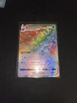 Pokemon TCG Eternatus VMAX Darkness Ablaze 192/189 Rainbow Rare - Image 1