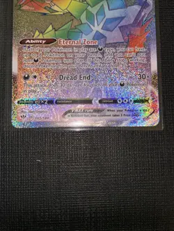 Pokemon TCG Eternatus VMAX Darkness Ablaze 192/189 Rainbow Rare - Image 4