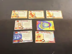 8 Topps Pokemon Cards Lot MP Charizard Dragonite - Image 5