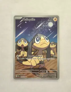 Pokemon TCG Helioptile 143/132 Illustration Rare NM Mega Evolution - Image 1